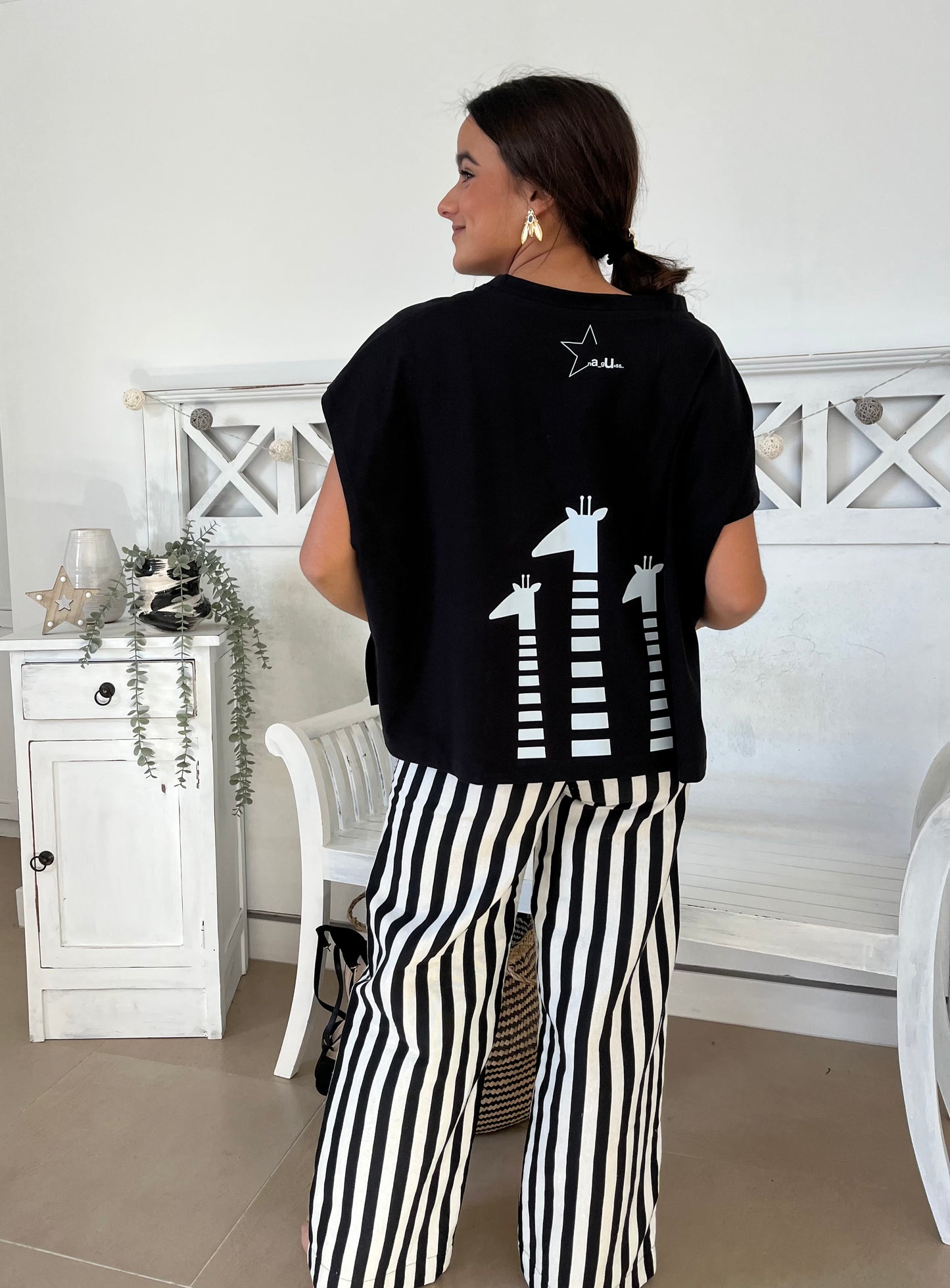 Camiseta jirafas