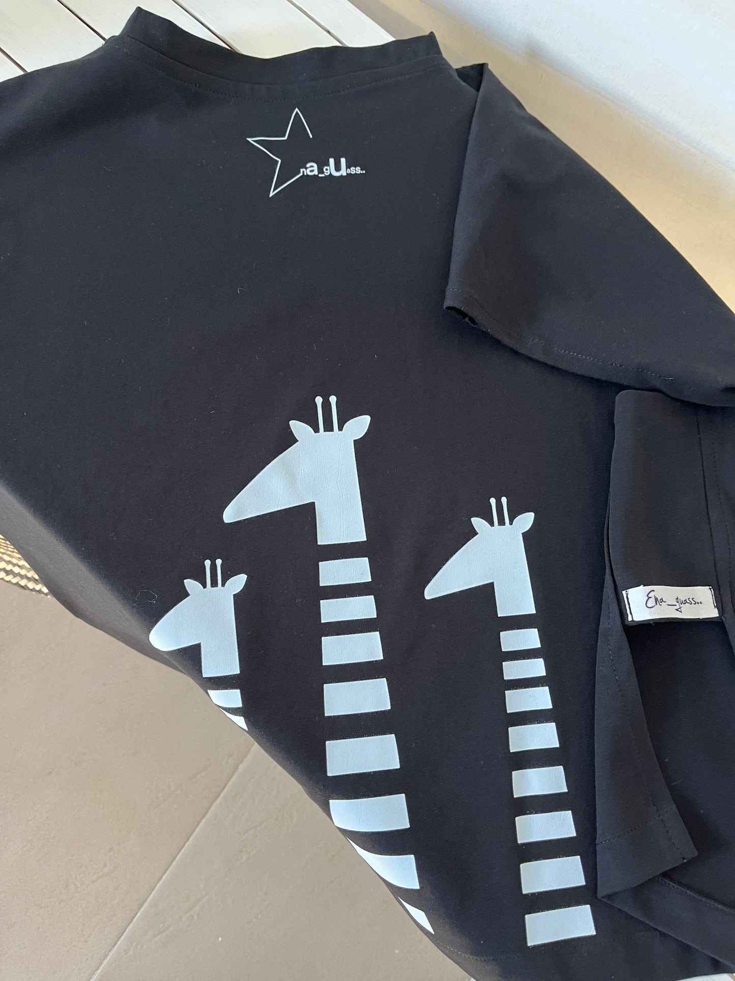 Camiseta jirafas