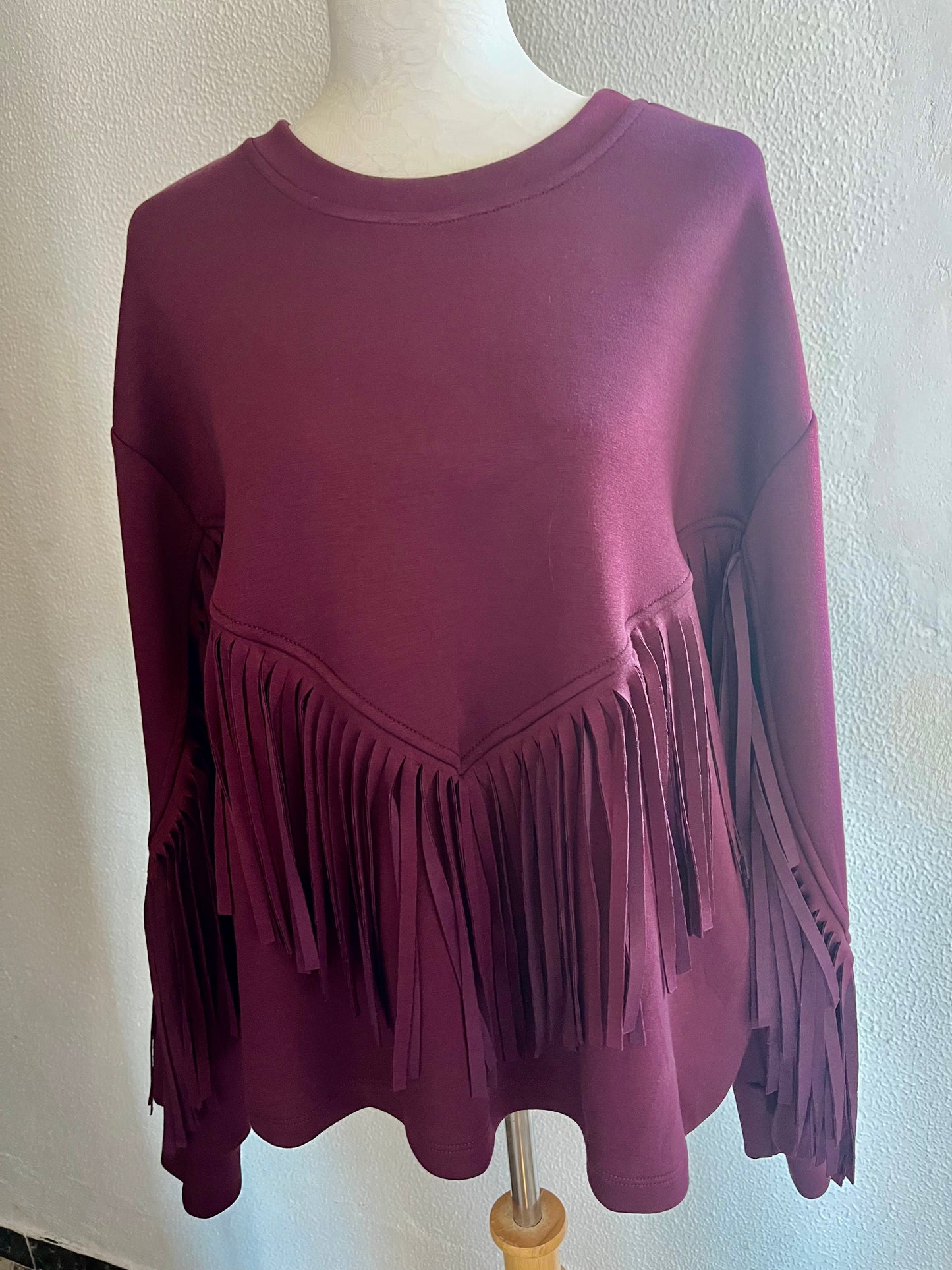 SUDADERA FLECOS