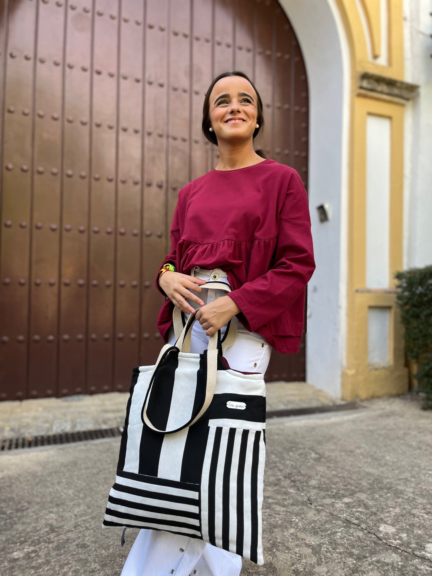 BOLSO STRIPES MAXI