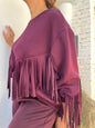 SUDADERA FLECOS