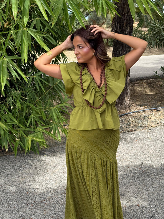 FALDA ESMERALDA